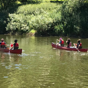 Canoe hire river Wye