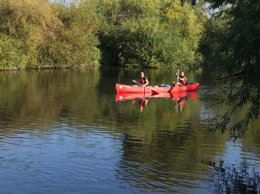 Canoe hire river Wye