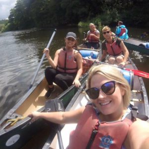 Canoe the Wye Ltd Selfie Canoe hire river Wye